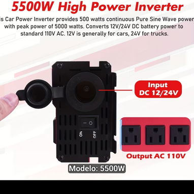Inversor de potencia máxima de 500 W - Img 125019010