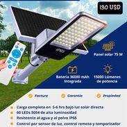 🔷 Lámpara Solar 800 W 💲130 USD - Img 54702708