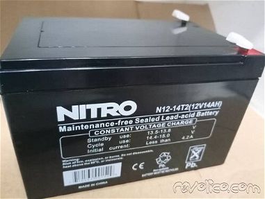 Bateria Nitro ( 12V 14A ) nuevas - Img main-image-46024137