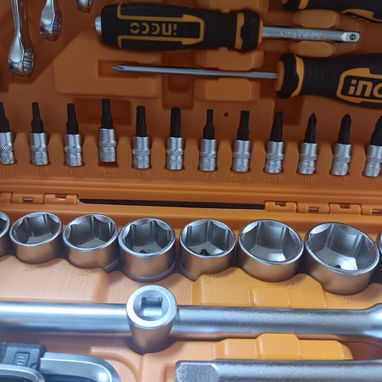 Kit 100 Herramientas INGCO Dados para Bujías 16 y 21mm VPT#-0524 - Img 122774900