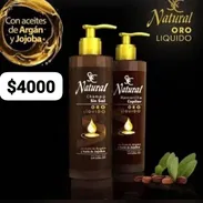 Shampoo sin sal Oro líquido y mascarilla capilar $4000 el juego - Img 55585614