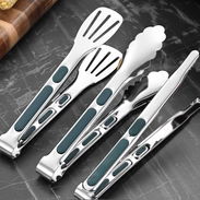 Set de 3 pinzas de cocina de aluminio - Img 56507988