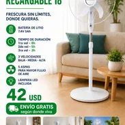 Ventilador recargable - Img 55507732