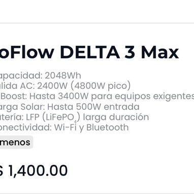 Ecoflows en venta - 2/3