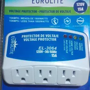 PROTECTOR DE VOLTAJE 110V / 15 A ( 3 ENTRADAS ) - Img 57028999