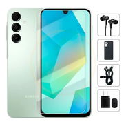 Teléfono Samsung Galaxy A16 4G A165M/DS Latin, 4Gb Ram, 128Gb Almacenamiento, Con Cover, Mica y Audífonos - Verde. - Img 55784794