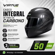 CASCO INTEGRAL DE FIBRA DE CARBONO. Ahora × 50 USD. - Img 54880236