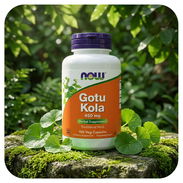 Gotu Kola (Centella Asiática) 450mg (NOW Foods · 100 cápsulas) - Img 58276140