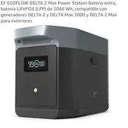 Batería Extra de Delta 2 Max para Delta 2 / Delta 2 Max / Delta Max 2000 - Img 55915808