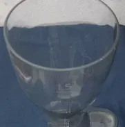 BOTA VINTAGE DE CRISTAL TRANSPARENTE PARA BEBER CERVEZA - Img 48606314