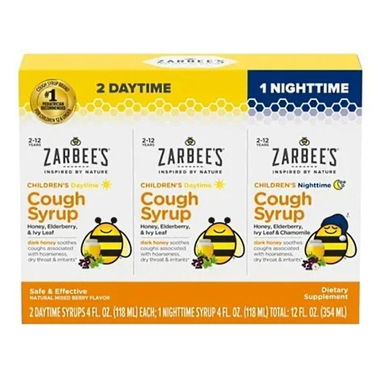 Set de Jarabe para la tos y resfriado Día y Noche para bebé y niños - Img 110647691