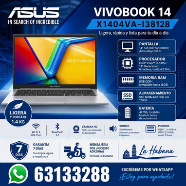 320USD Laptop Asus nueva - Img 123202191