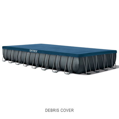 Piscina rectangular Ultra XTR® Frame elevada con bomba de filtro de arena – 32′ x 16′ x 52″ - 4/10