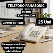 TELEFONO PANASONIC, Garantía de 1 mes, Entrega por un mínimo costo adicional para toda La Habana - Img 54862818