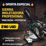 En oferta!! Sierra de pendulo para carpinteria. Ingletadora tronzadora, profesional Parkside modelo 373880 - Img 52855486