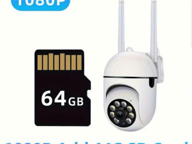 Cámara de vigilancia Wi-Fi con memoria SD de 64Gb - Img 67891917