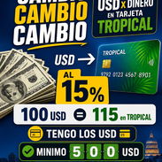 USD X SALDO EN TARJETA TROPICAL - Img 56342840
