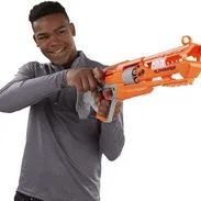 Lanzador Nerf AlphaHawk – Rifle de Dardos de Alta Precisión con Tambor Giratorio - Img 54567678