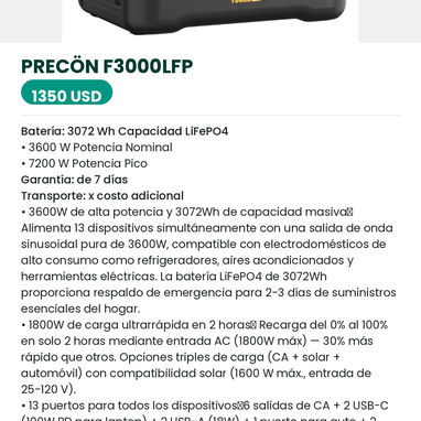 Batería y Estaciones de Energía - 9/10
