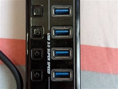 ✨OFERTA✨ HUB USB DE 7 PUERTOS 3.0 + TRANSFORMADOR ELECTRICO + CABLE USB 3.0 EN 25USD O AL CAMBIO - Img 67867034