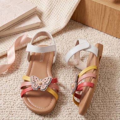 Sandalias de niña 18 USD 16.5 cm y 14 cm - 2/3