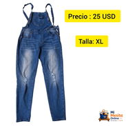 SE VENDE OVEROL DE MEZCLILLA DE MUJER TALLA XL ES ELASTIZADO - Img 57393747