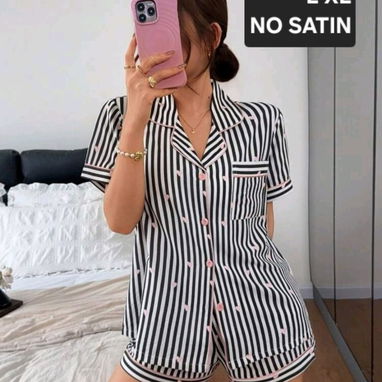 Pijamas de short satin - 7/10