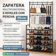 De 5 Niveles con Percha > Zapatera - Img 55966398