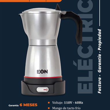 Cafetera de 6 tazas marca Eón - Img 123113346