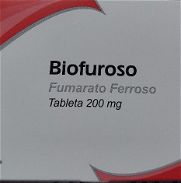 Fumarato Ferroso o Biofuroso, caja con 59 tabletas de 200mg - Img 46071939
