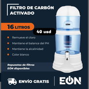 filtro de agua de carbón activado. Nuevo con garantía y domicilio incluido - Img 53789468