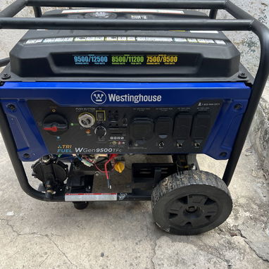 Planta eléctrica 12500W funciona con Gasolina. Gas de la calle y Gas de balita - 2/6