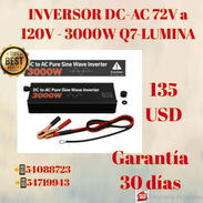 [135] Inversor Q-7 LUMINA 3000W, de 72V a 120V - Img 55519889