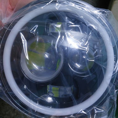 Pantallas led 7 pulgadas para auto ojo de ángel. Focos delanteros. Faros delanteros. Luces led blancas. - Img 120881048