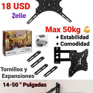 Soporte Universal Giratorio Para TV 14-50" - Img 55892688