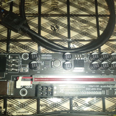 ADAPTADOR EXTENSION RISER PCIE 1X A 16X PARA TARJETAS DE VIDEO,ULTIMA VERSION V011-PRO , INTERESADOS 52151157 - Img 121977613