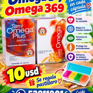 Omega 3, Omega 3.6.9, colágeno, magnesio y citrato de Magnesio se obsequia pastillero - Img 57326805