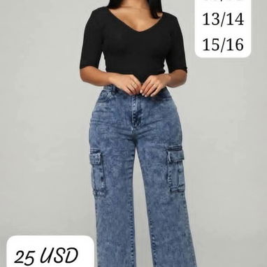 Pantalones cargos de.mujer - 2/2