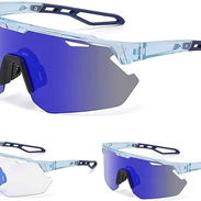 🌙☀️ ¡Gafas Deportivas 2 en 1! Perfectas para moto, ciclismo y más. - Img 57626729