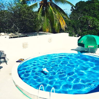 Renta de casa con piscina en la playa. Alquiler de casa en la playa con piscina en Boca Ciega para 9 personas - Img 120964932