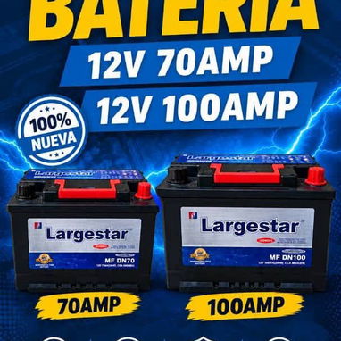‼️BATERÍAS DE CARRO 12V-70A Y 12V-100A...NUEVAS EN CAJA/53317139/VEDADO‼️ - 2/2