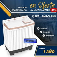 Lavadora Semiautomática EKO 8.5KG - Img 55409931