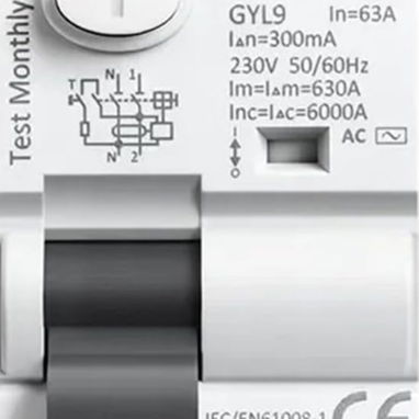 Diferencial GYL9 (RCCB) 2 Polos, 25A, 300mA - 2/5