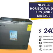 NEVERA HORIZONTAL 7 PIES (200L) MILEXUS - Img 53663941