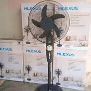 VENTILADOR RECARGABLE MILEXUS 16 PULGADAS - Img 55642554
