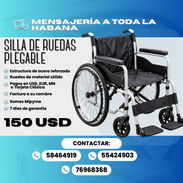 ♿ SILLA DE RUEDAS PLEGABLE 💲 Precio: 150 USD 🛡️ Garantía: 7 días - Img 57975150