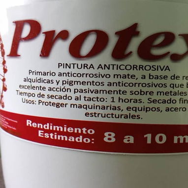 Pintura esmalte blanco,óxido rojo - Img 122923465