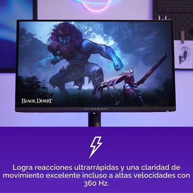 ☎️53544655 🛵 Entrega Gratis ⭐Alienware AW2725DF 27" QD‑OLED – Gaming Profesional ⭐ - 3/6