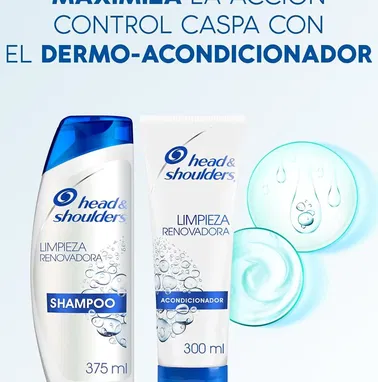 KIT HEAD & SHOULDERS, LIMPIEZA RENOVADORA, CONTROL CASPA - Img 74443813