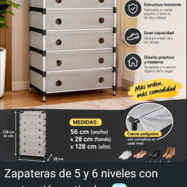 Zapateras (variedad de modelos), no solamente los de la foto - 2/10